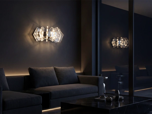 PIKASO Lampadario a parete in cristallo - V30025 5