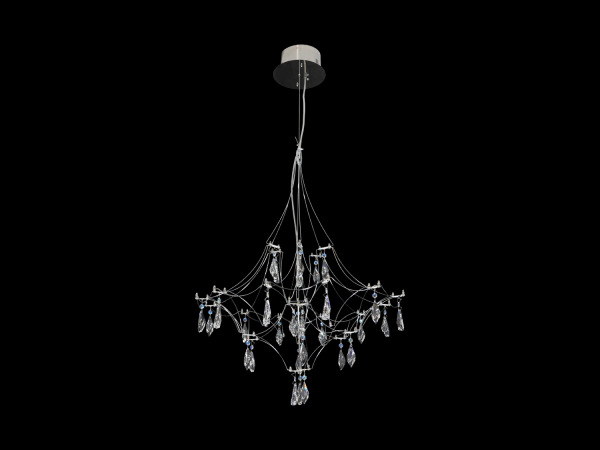 Lampadario a sospensione in cristallo JOYA 600 - V40075S 4