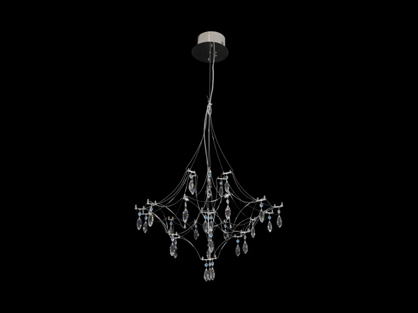 Lampadario a sospensione in cristallo JOYA 600 - V40076S 4