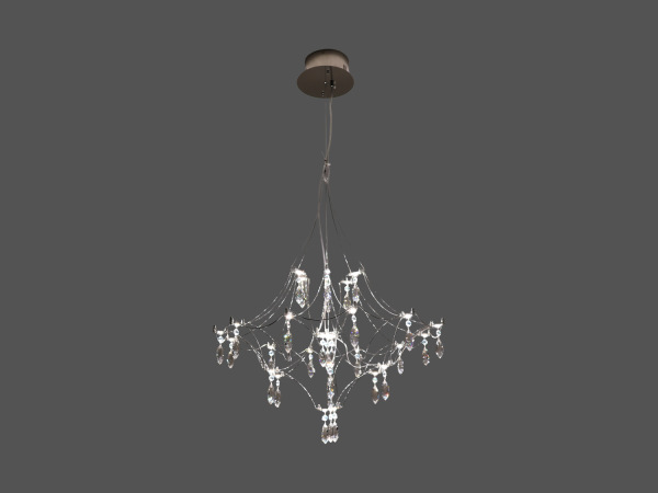 Lampadario a sospensione in cristallo JOYA 600 - V40076S 3