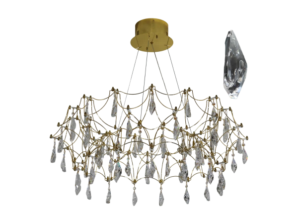 Lampadario a sospensione in cristallo JOYA 750 - V40065S
