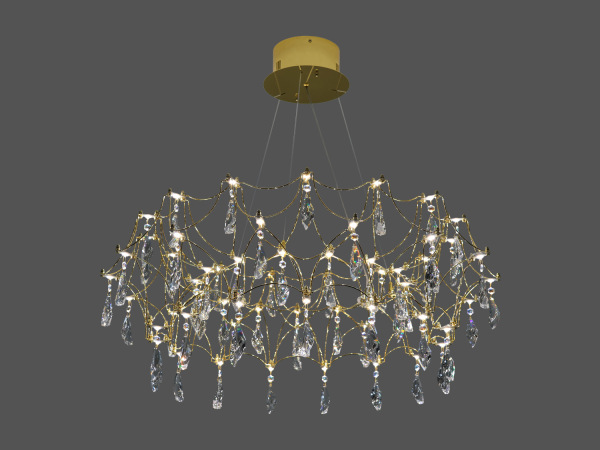 Lampadario a sospensione in cristallo JOYA 750 - V40065S 3