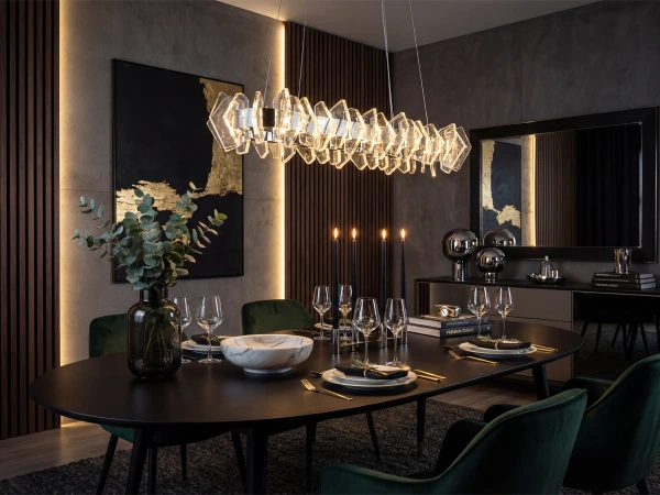 PIKASO lampadario a sospensione in cristallo 1050 - V30021 1