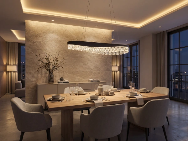 Lampadario a sospensione AURORA in cristallo 1050 - V30072 2