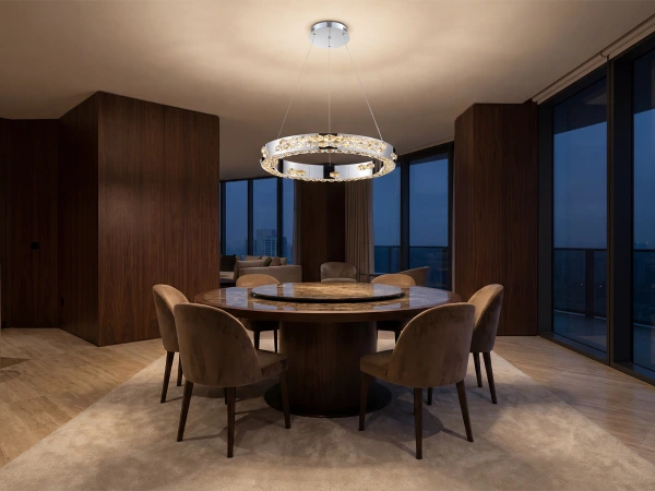 CLARIS lampadario a sospensione in cristallo 600 - V30004 2