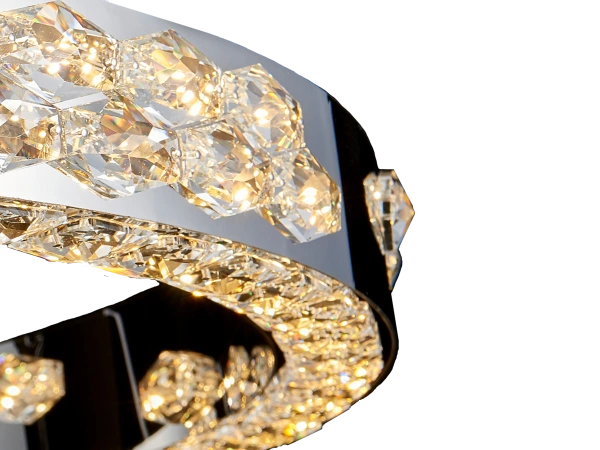 CLARIS lampadario a sospensione in cristallo 600 - V30004 5