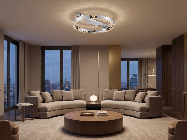 CLARIS lampadario da soffitto in cristallo 800 - V30008 2