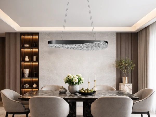 Lampadario a sospensione AURORA in cristallo 1050 - V30072 3