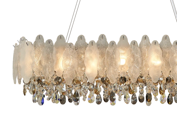 GURU lampadario a sospensione in cristallo 1050x300 - V20101 5