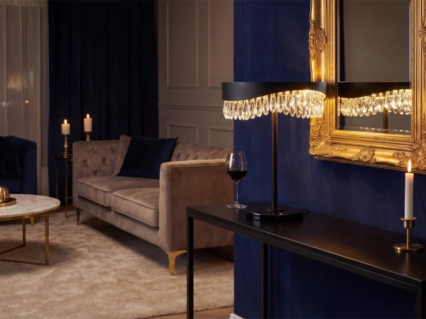 AURORA lampada da tavolo in cristallo 500 - V30083 2