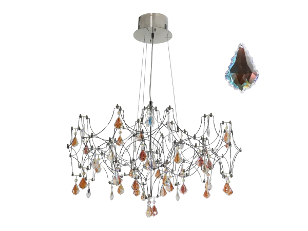 Lampadario a sospensione in cristallo JOYA 730 - V40033S