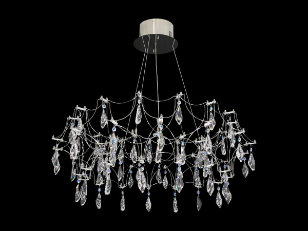 Lampadario a sospensione in cristallo JOYA 750 - V40055S 5