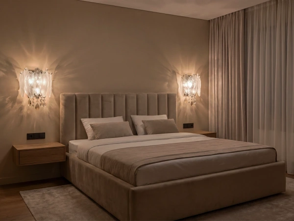 GURU lampada da parete in cristallo 250x310 - V20104 3