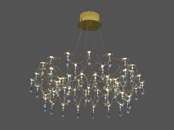 Lampadario a sospensione in cristallo JOYA 750 - V40066S 3