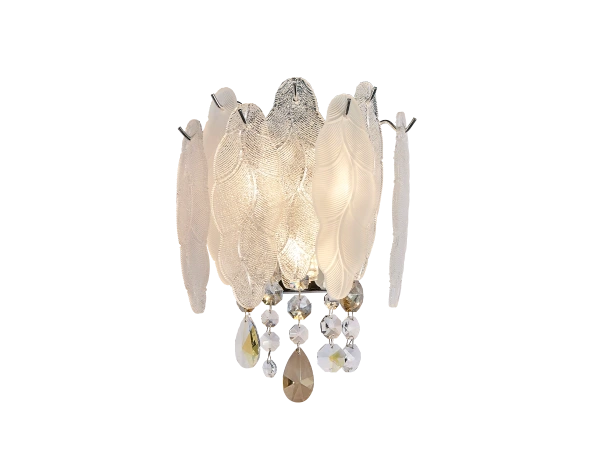 GURU lampada da parete in cristallo 250x310 - V20104 6