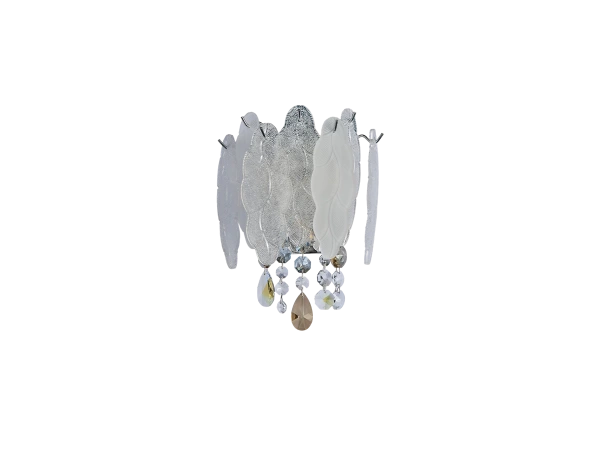 GURU lampada da parete in cristallo 250x310 - V20104