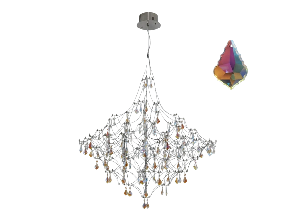 Lampadario a sospensione in cristallo JOYA 1030 - V40093