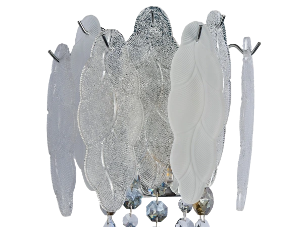 GURU lampada da parete in cristallo 250x310 - V20104 8