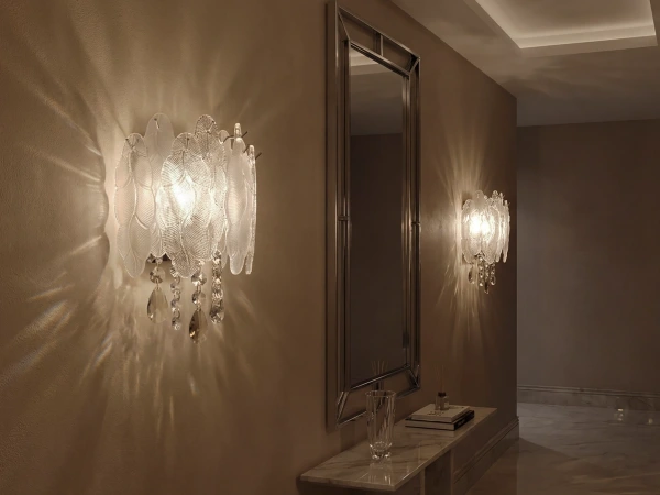 GURU lampada da parete in cristallo 250x310 - V20104 4