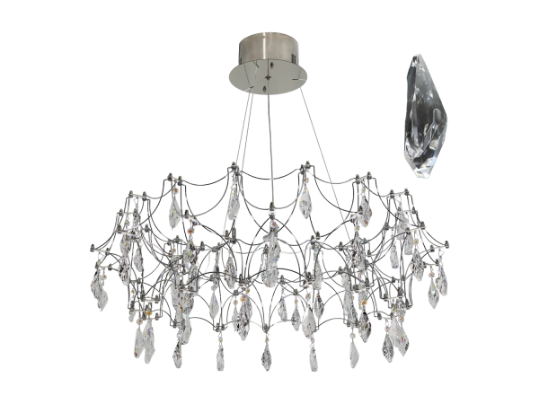 Lampadario a sospensione in cristallo JOYA 750 - V40055S