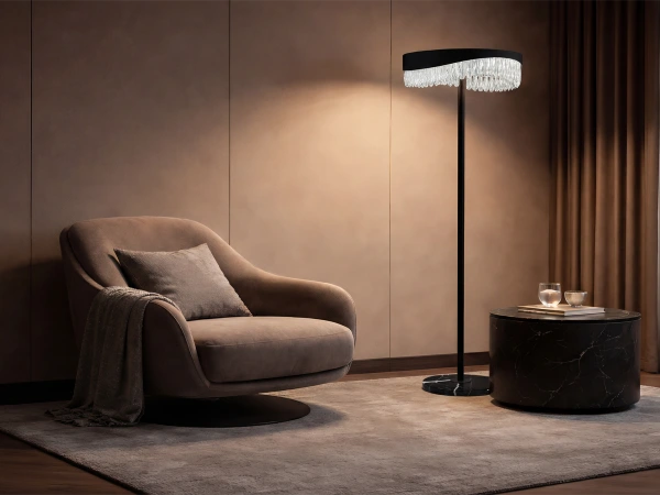 AURORA lampada da terra in cristallo 1550 - V30084 2