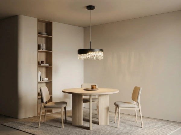 Lampadario a sospensione AURORA in cristallo 350 - V30074 4