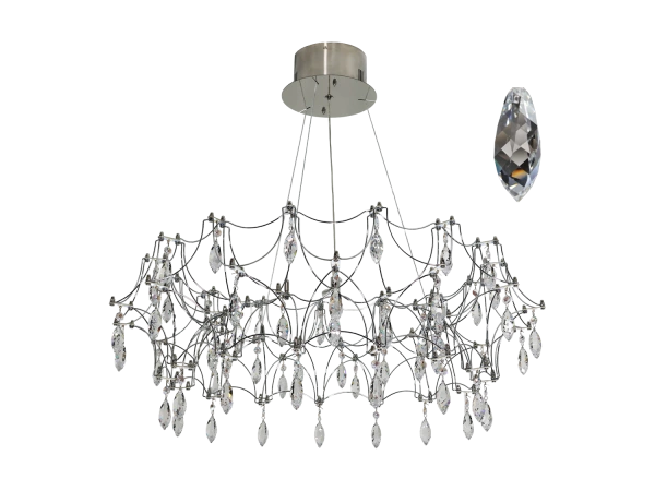 Lampadario a sospensione in cristallo JOYA 750 - V40056S