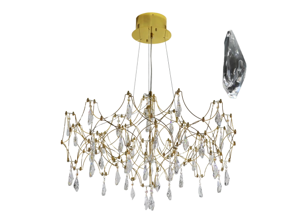 Lampadario a sospensione in cristallo JOYA 730 - V40045S