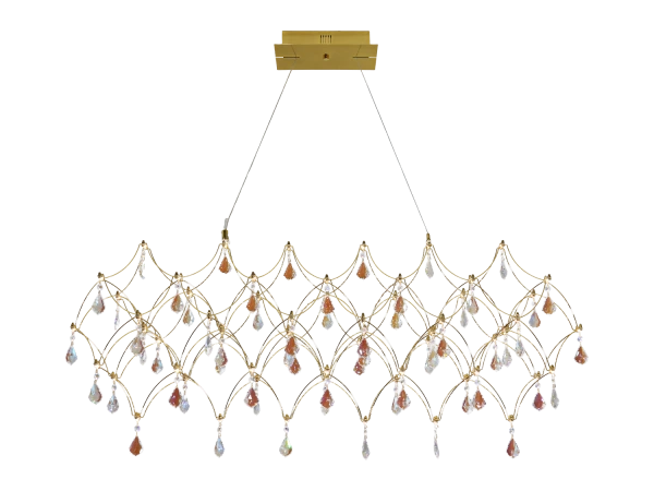 Lampadario a sospensione in cristallo JOYA 900 - V40023S 2
