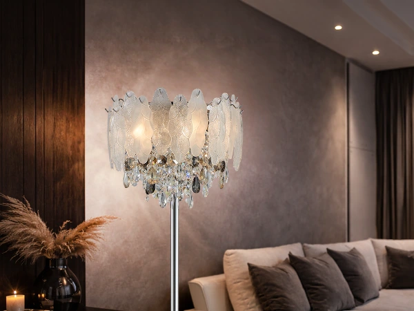 GURU lampada da terra in cristallo 1680 - V20106 1