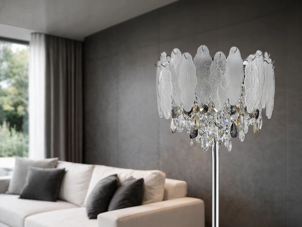 GURU lampada da terra in cristallo 1680 - V20106 3