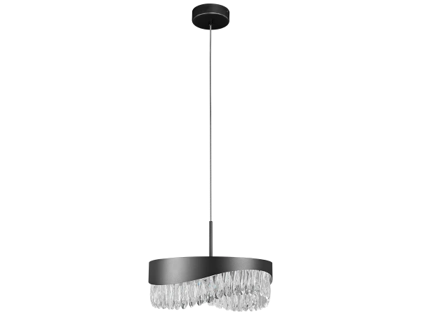 Lampadario a sospensione AURORA in cristallo 350 - V30074