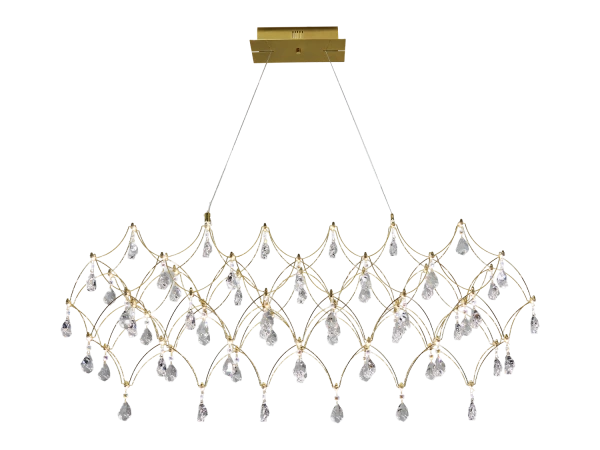Lampadario a sospensione in cristallo JOYA 900 - V40024S 2