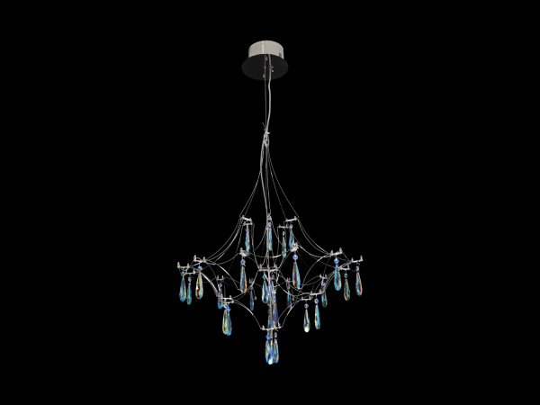 Lampadario a sospensione in cristallo JOYA 600 - V40072 5