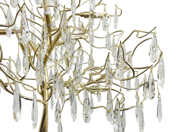 GOCCIA lampada da terra in cristallo 1700 - V20037 4