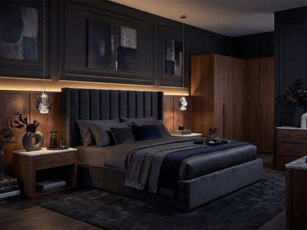 DIAMOR SMOKE lampada a sospensione in cristallo - V30053 1