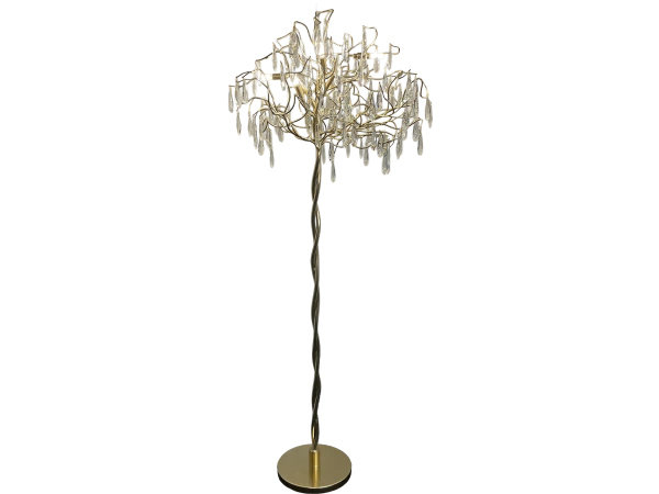 GOCCIA lampada da terra in cristallo 1700 - V20037 2