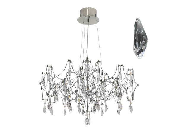 Lampadario a sospensione in cristallo JOYA 730 - V40035S