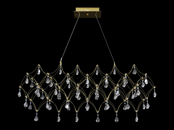 Lampadario a sospensione in cristallo JOYA 900 - V40024S 4