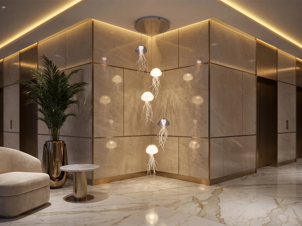 MEDUSA Lampadario a sospensione in cristallo - V30061 2