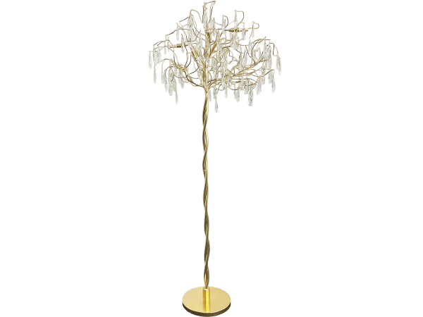 GOCCIA lampada da terra in cristallo 1700 - V20037