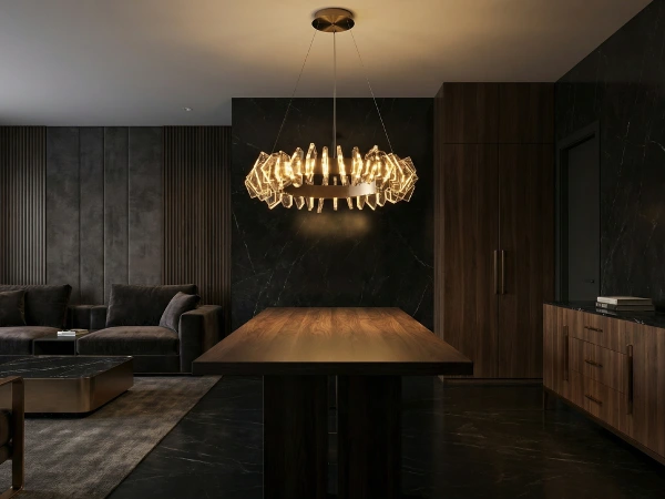 PIKASO lampadario a sospensione in cristallo 650 - V30023 4