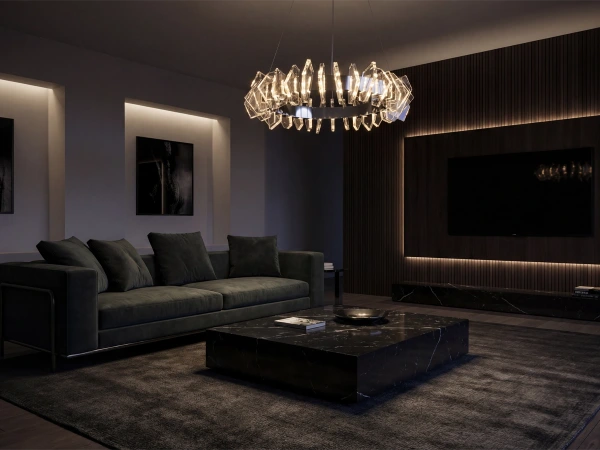 PIKASO lampadario a sospensione in cristallo 650 - V30023 1