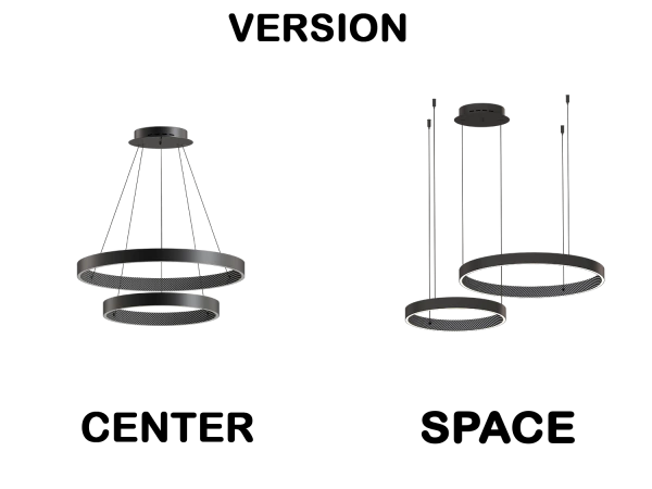 Lampada a sospensione PATRIOT 450+650 - V10242 10