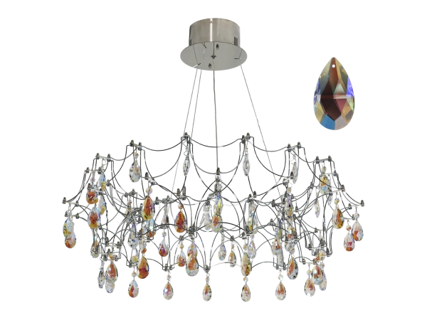 Lampadario a sospensione in cristallo JOYA 750 - V40051
