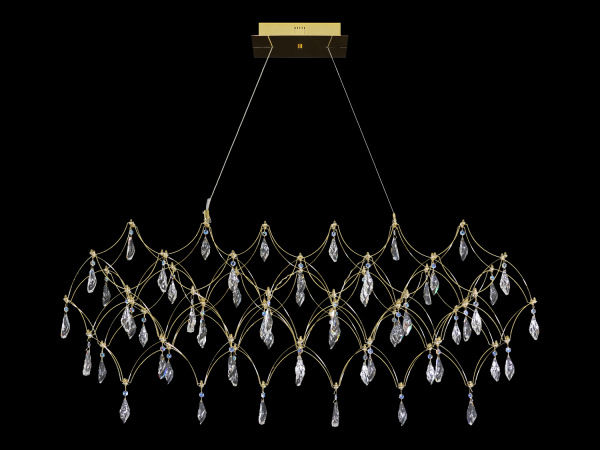 Lampadario a sospensione in cristallo JOYA 900 - V40025S 4