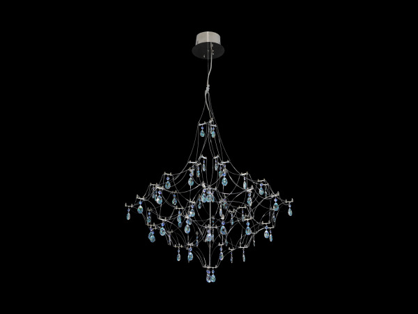 Lampadario a sospensione in cristallo JOYA 870 - V40081S 4