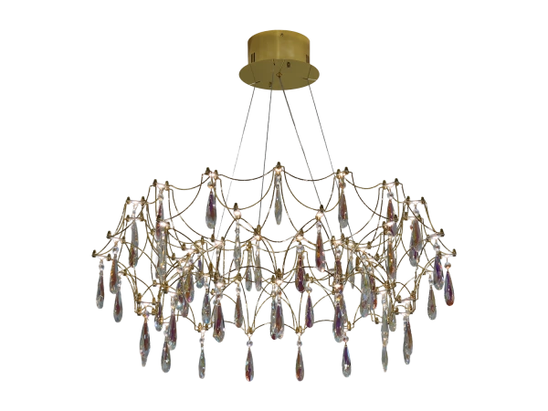 Lampadario a sospensione in cristallo JOYA 750 - V40062 2