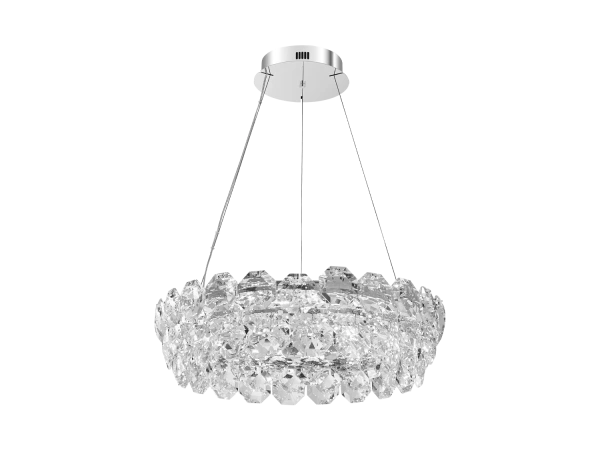 Lampadario a sospensione in cristallo GLORIA 600 - V30111