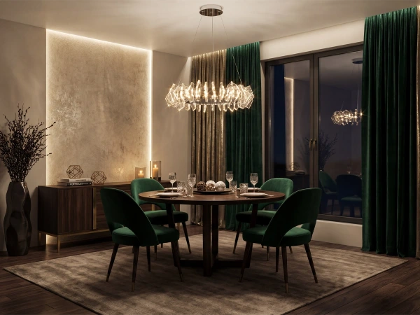 PIKASO lampadario a sospensione in cristallo 650 - V30023 5